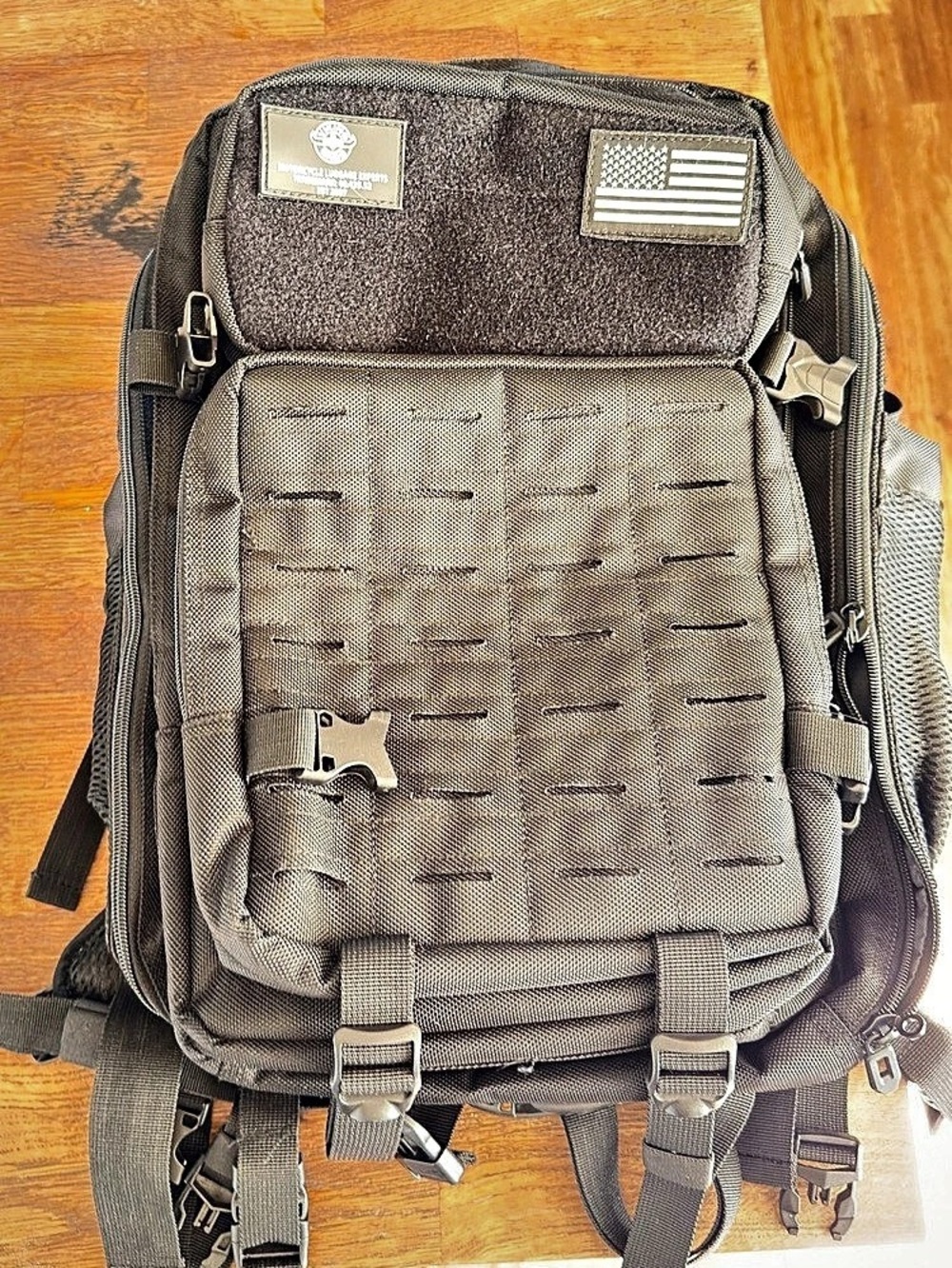 Viking Bags Tactical XL Motorcycle Backpack Black